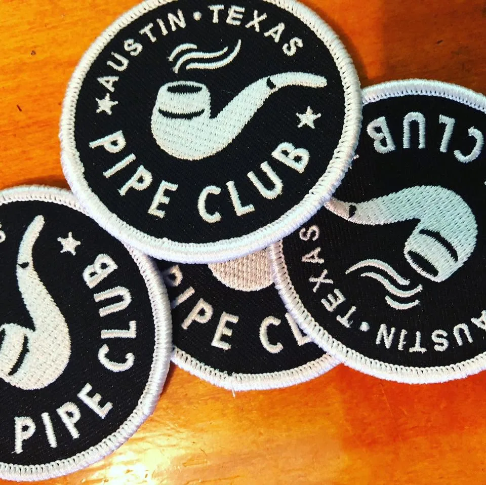 Austin Texas Pipe Club embroidered patches